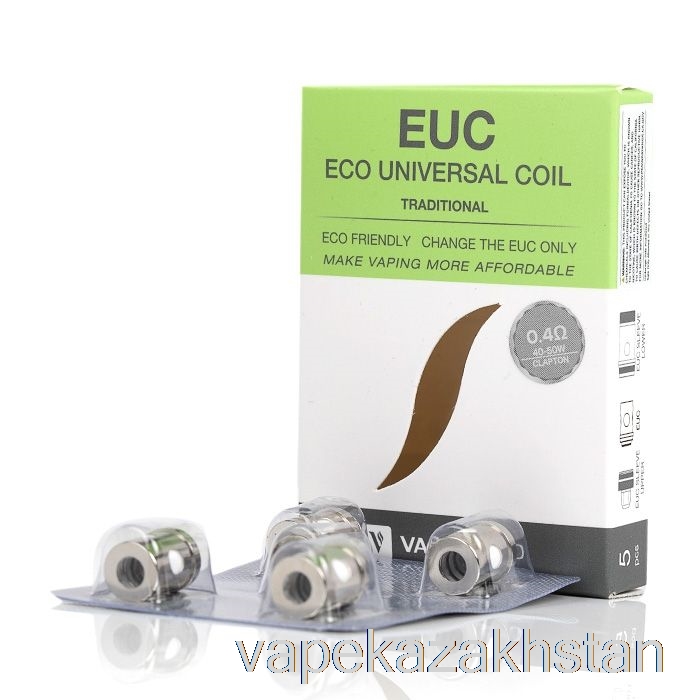 Vape Disposable Vaporesso EUC Replacement Coils 0.4ohm Traditional EUC Clapton